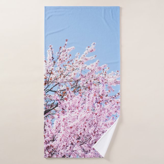 PHOTO OF CHERRY BLOSSOM TREE (Toalla de baño)
