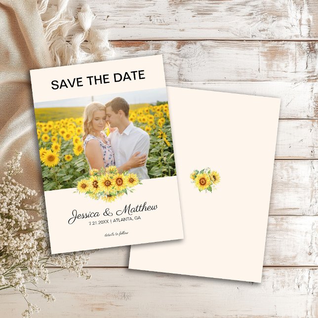Photo Yellow Sunflowers Wedding Script (Subido por el creador)