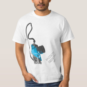 Photography playera w \ retro photo camera design