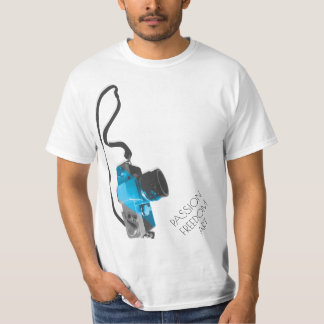 Photography playera w \ retro photo camera design