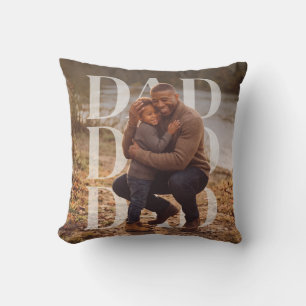 PhotoPop Papá Almohada Personalizada Familia Fotog