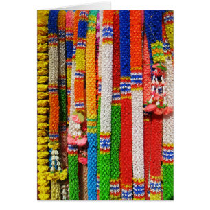 Phuang Maalai - Tarjeta de Garland floral tailande