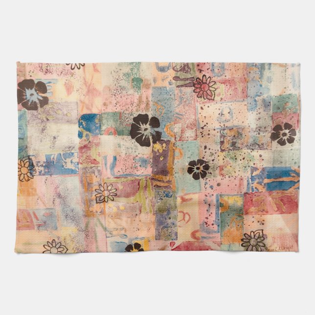 Phunky Phlowers Kitchen Toalla (Horizontal)