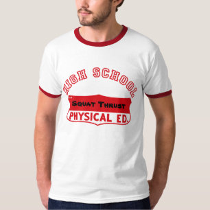 Phys retro. Ed. Camisa del gimnasio