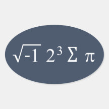 Pi Day I Ate Some Pie i 8 sum pi Pegatinas
