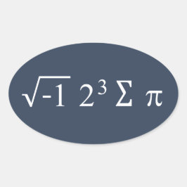 Pi Day I Ate Some Pie i 8 sum pi Pegatinas