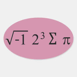 Pi Day I Ate Some Pie i 8 sum pi Pegatinas