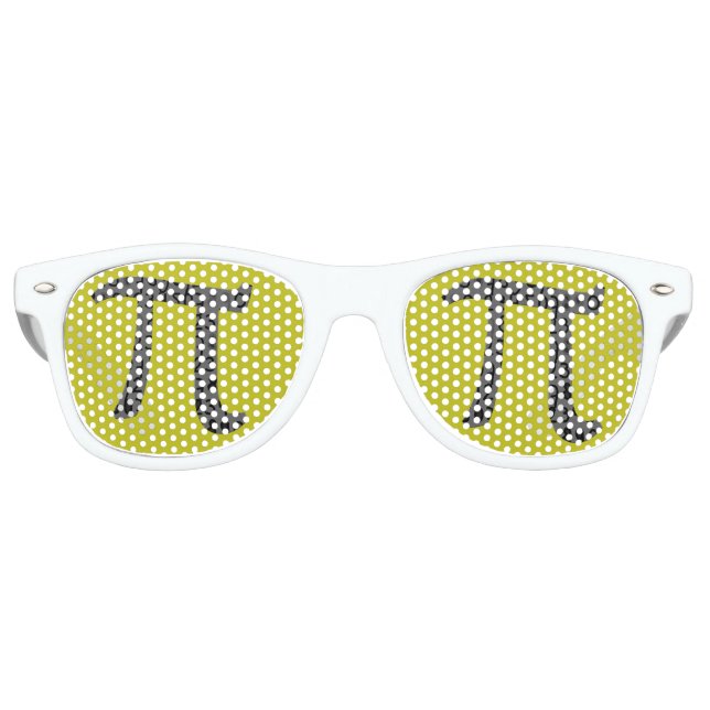 Pi Day Marzo 2015 Diseño personalizado Gafas de so (Anverso)