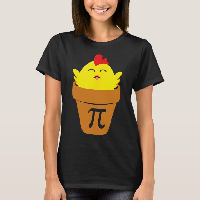 Pi Day Math T Shirt Graciosa Polla Camiseta Camise (Anverso)