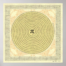 Pi en espiral ~ matemáticas como arte