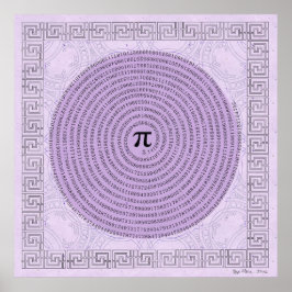 Pi en espiral ~ matemáticas como arte