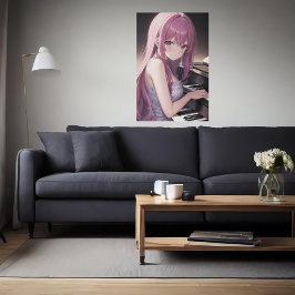 Pianista joven de Anime | Arte IA
