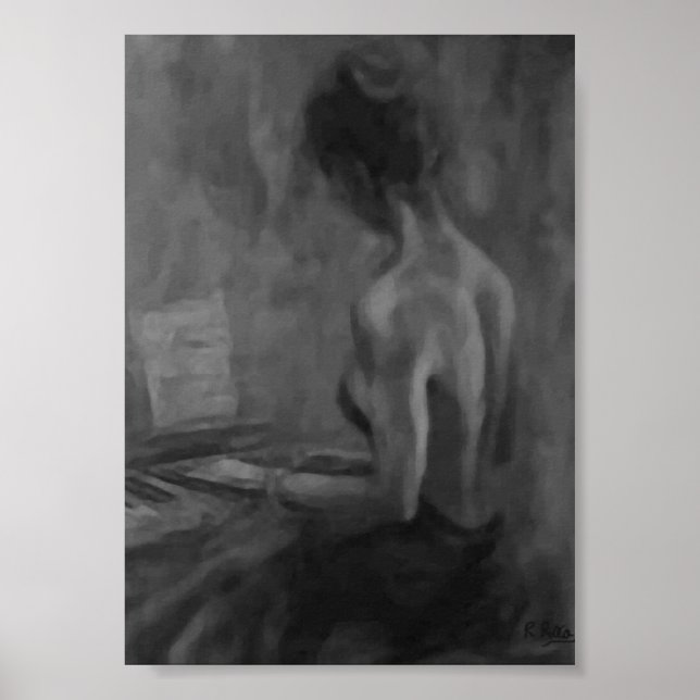 Pianista Mujer Originaria Artesanía Impresiones (Frente)