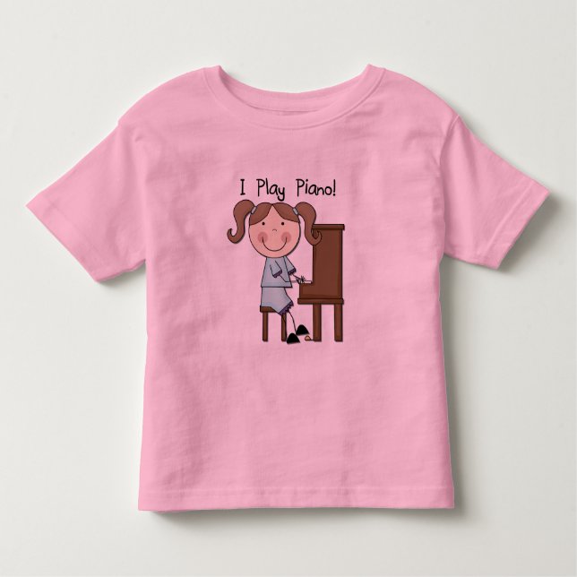 Piano - camisetas y regalos femeninos (Anverso)