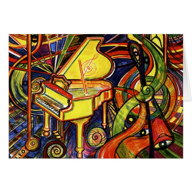 Piano de cola (Anverso (Horizontal))