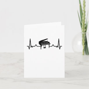 Piano Heartbeat Gracioso regalo para Pianistas