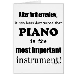 Piano Instrumento más importante