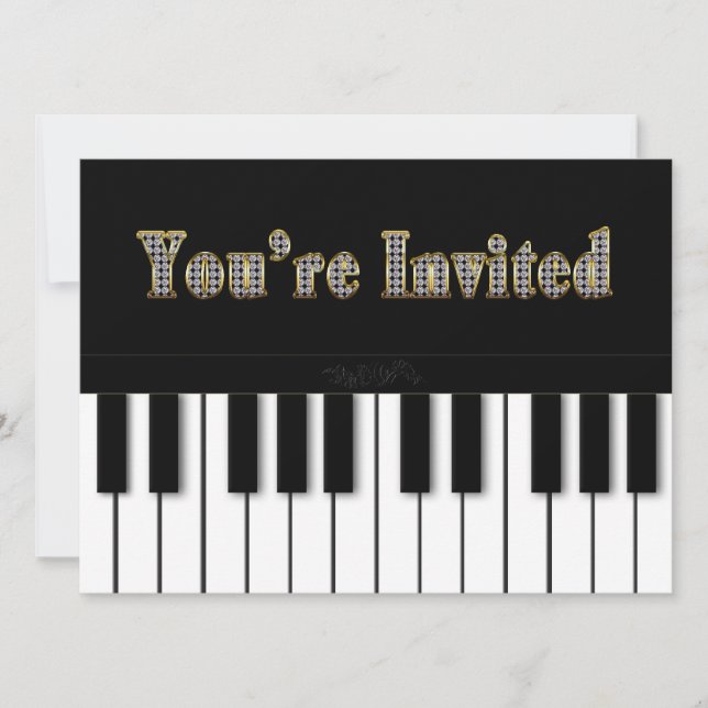 PIANO MULTI INVITACIÓN CON FINES - ORO (Anverso)