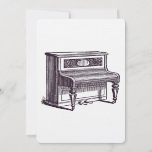Piano Vertical Antiguo Arte de Música Clásica