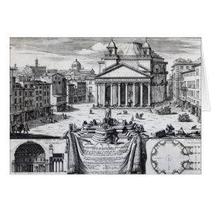 Piazza della Rotonda con vistas al Panteón