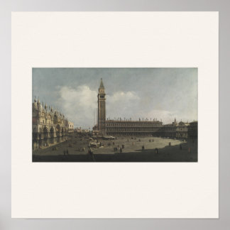 Piazza San Marco, Venecia Póster de la Plaza Bello