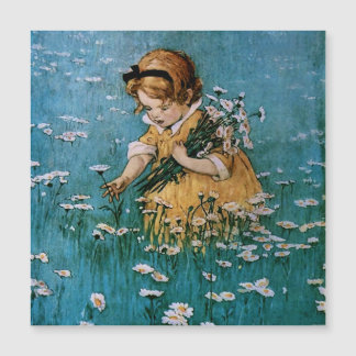 Picando Daisies por Jessie Willcox Smith