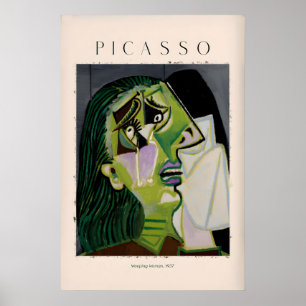 Picasso Mujer Llorando937 Impresión de Arte Cubist