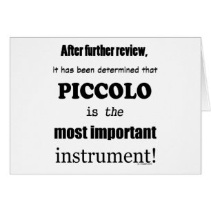Piccolo Instrumento más importante