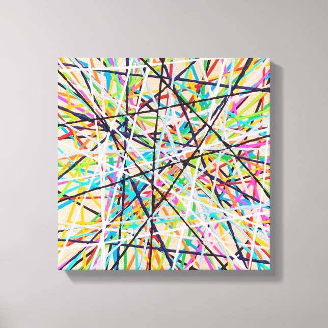 Pick Up Sticks 2 12 x 12 Lienzo Envuelto (Anverso)