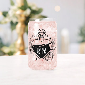 Pick your potion Vaso de vino sin tallo, Conjunto