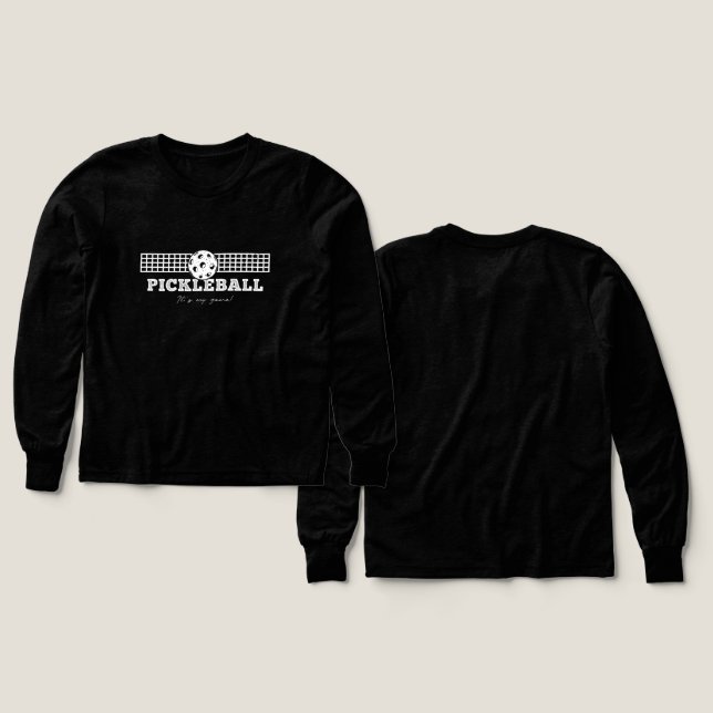 Pickleball (Diseño frontal y trasero)