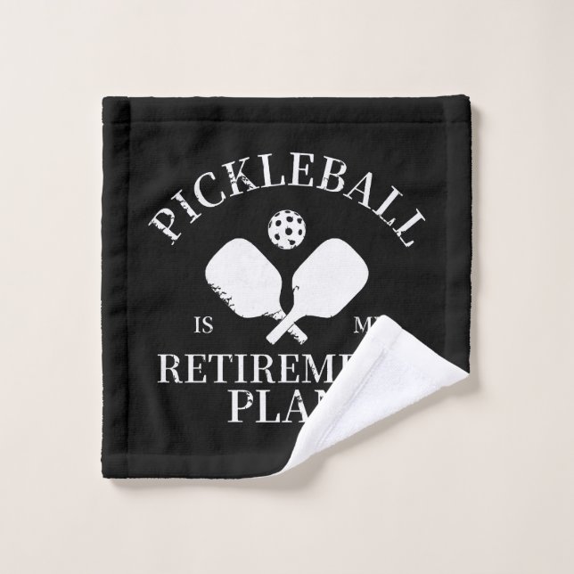 pickleball es mi planta de jubilación (Toallita)