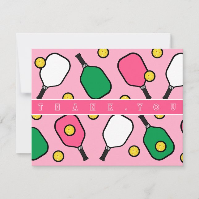 Pickleball Gracias Cartas (Anverso)