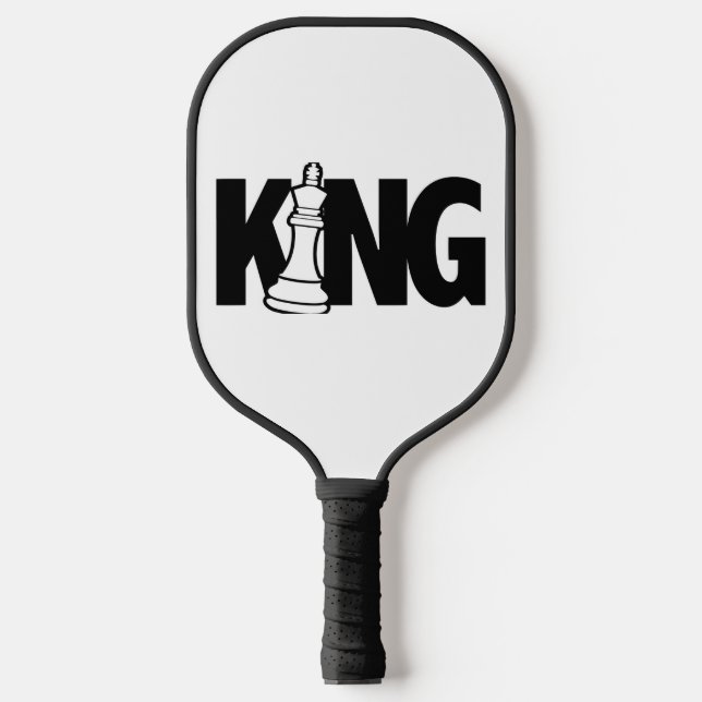 Pickleball Las palas de Regal se adaptan a un rey. (Anverso)