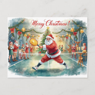 Pickleball Navidad con Santa Feliz Navidad