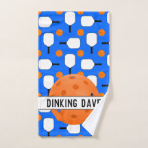 Pickleball Paddles Naranja Balls Blue Personalizad