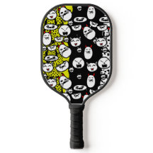 Palas de Pickle Ball con Gatos Malvados