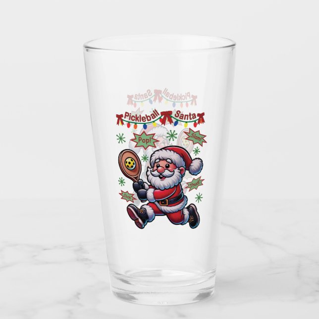 Pickleball Papá Noel Navidad (Anverso)