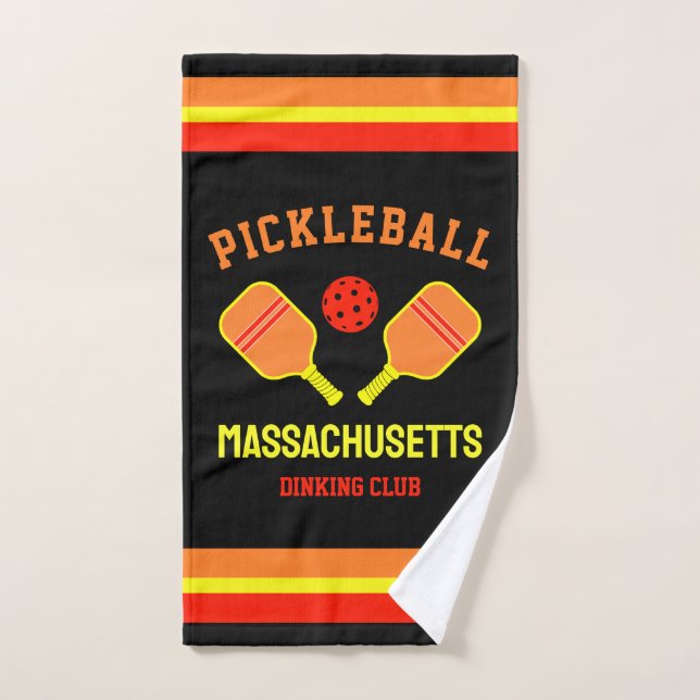Pickleball personalizable (Toalla de mano)