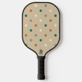 Pickleball Plantilla de almendras de palas con puntos de polk