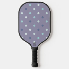 Pickleball Plantilla de almendras de palas con puntos de polk