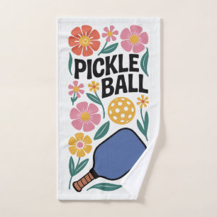 Pickleball Retro Floral Paddle Sports
