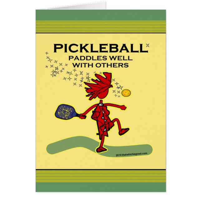 Pickleball se bate bien con otros (Frente)