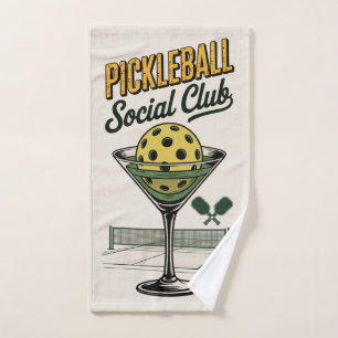 Pickleball Social Club Retro Paddle Court