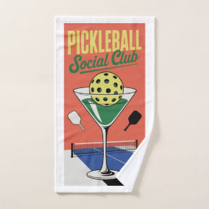 Pickleball Social Club Retro Paddle Court