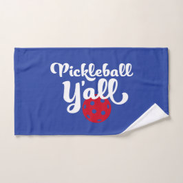 Pickleball Y'all Funny Red White Blue