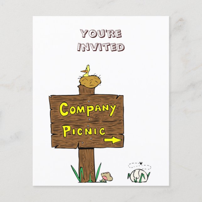 Picnic de Flyer Corporate Company (Frente)