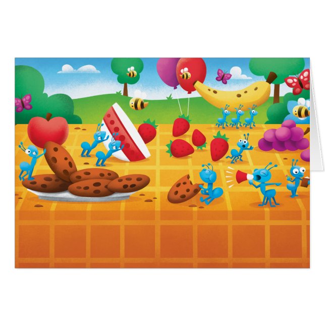 Picnic de verano (Anverso (Horizontal))