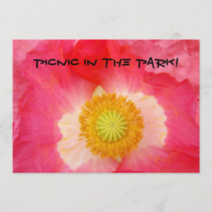 ¡PicNic en el parque! Cartas de invitación Celebra