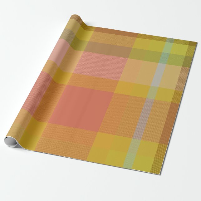 Picnic Plaid - 10 de octubre - Papel de envolver (Desenrollado)